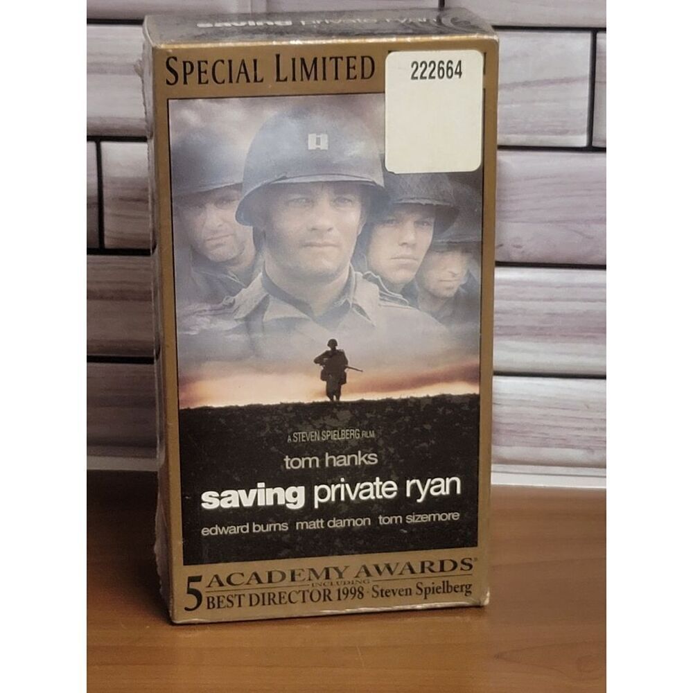 VHS Saving Private Ryan (sealed) #A48